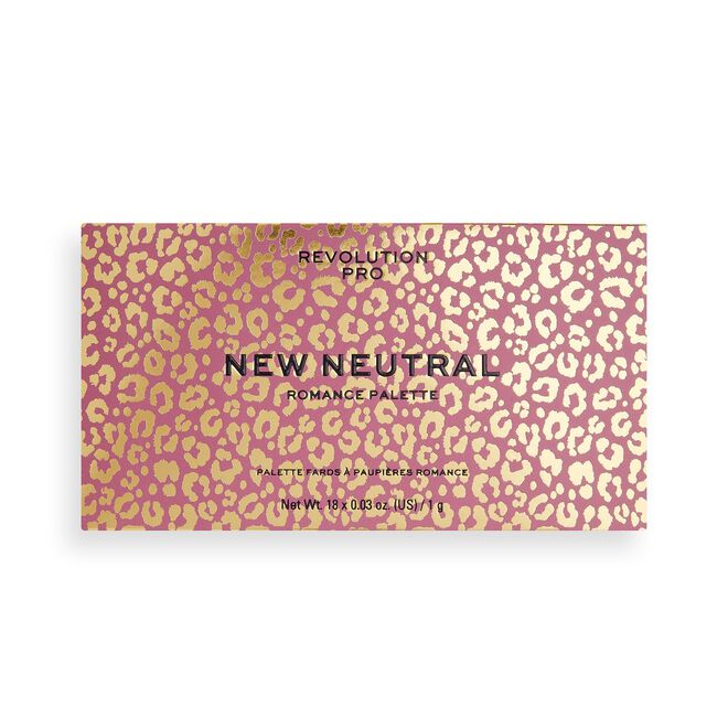 REVOLUTION PRO NEW NEUTRAL SHADOW PALETTE ROMANCE
