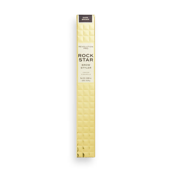 REVOLUTION PRO ROCKSTAR BROW STYLER DARK BROWN
