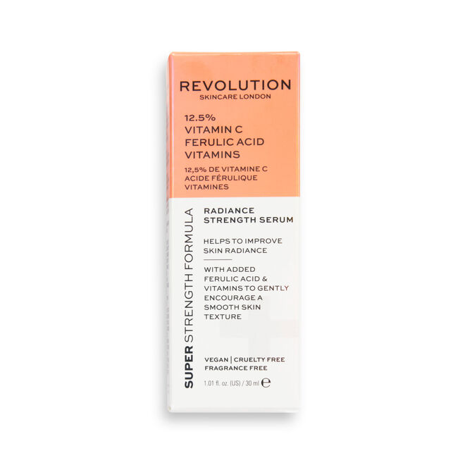 REVOLUTION SKINCARE 12.5% VITAMIN C, FERULIC ACID & VITAMINS RADIANCE SERUM