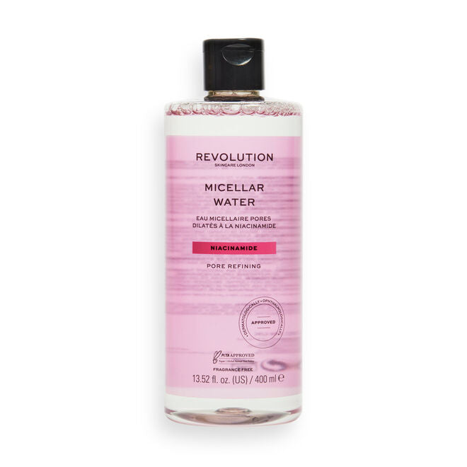 REVOLUTION SKINCARE NIACINAMIDE PORE REFINING MICELLAR WATER