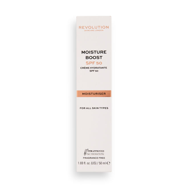 REVOLUTION SKINCARE SPF50 DAILY DEFENDER LIGHTWEIGHT MOISTURISER
