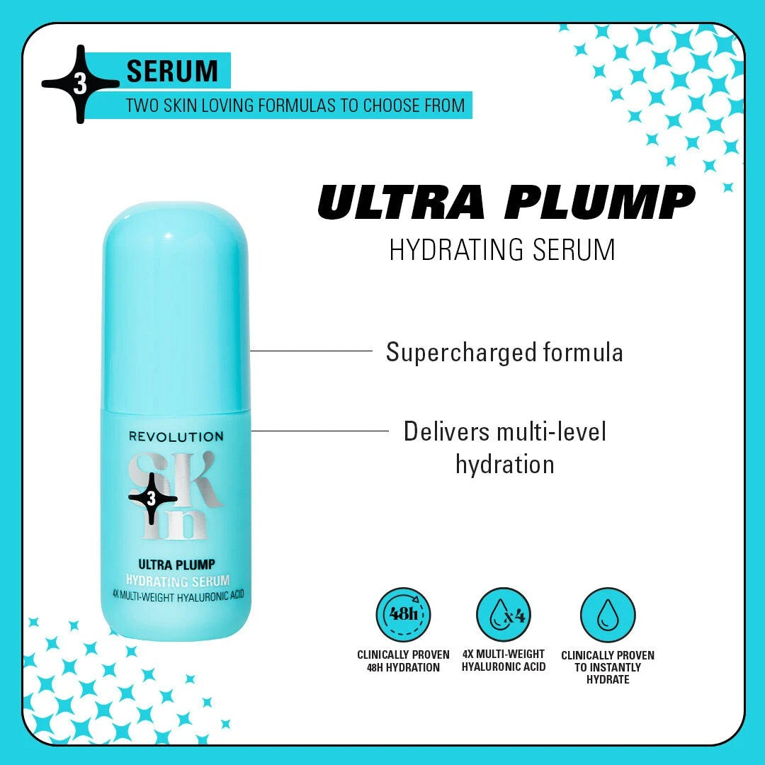 REVOLUTION SKIN HAPPY HYDRATE 4 STEP STARTER KIT