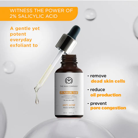 2% SALICYLIC ACID | ANTI-ACNE FACE SERUM 30ML
