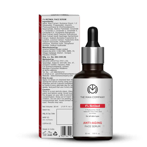 1% RETINOL | ANTI-AGING FACE SERUM 30ML