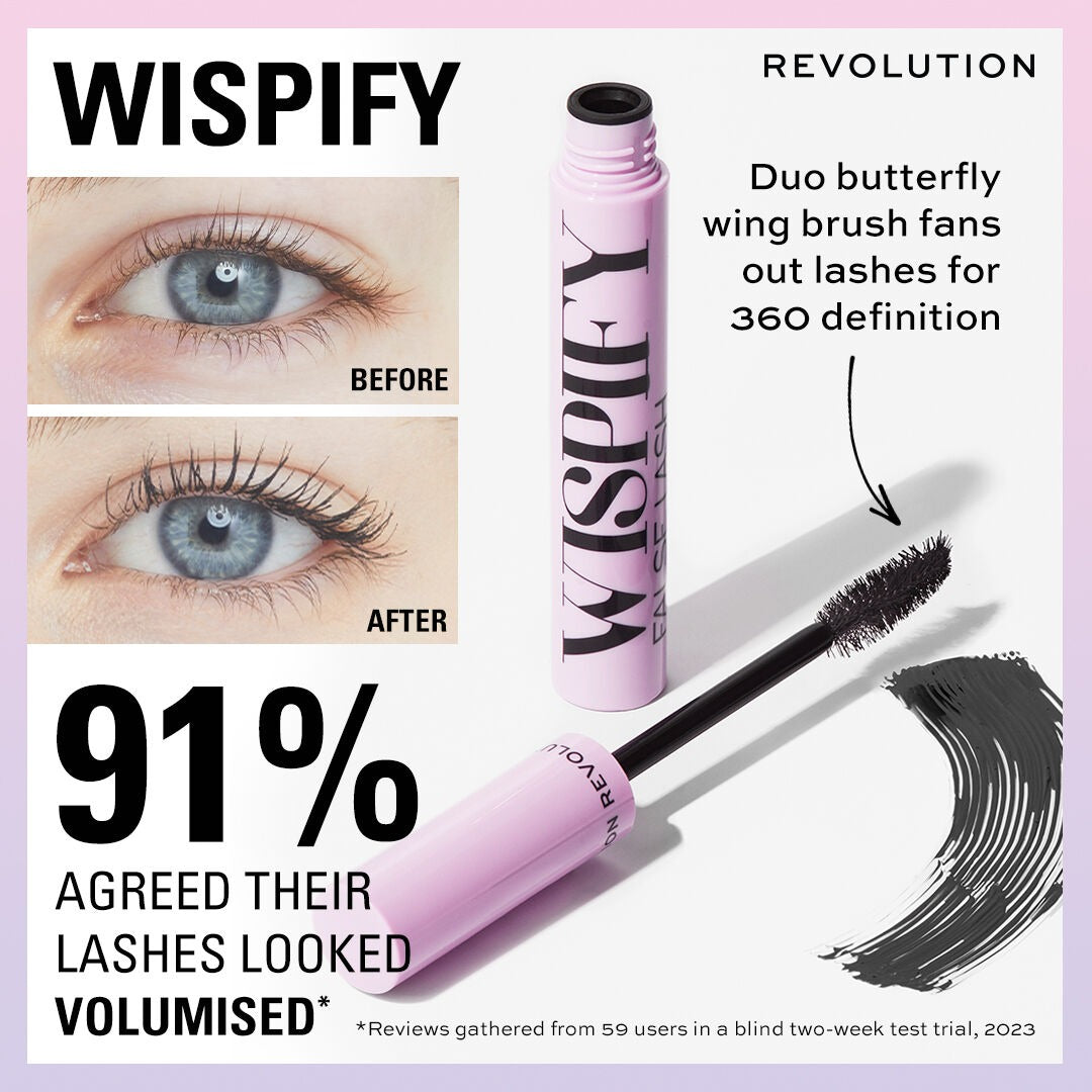 REVOLUTION WISPIFY FALSE LASH MASCARA