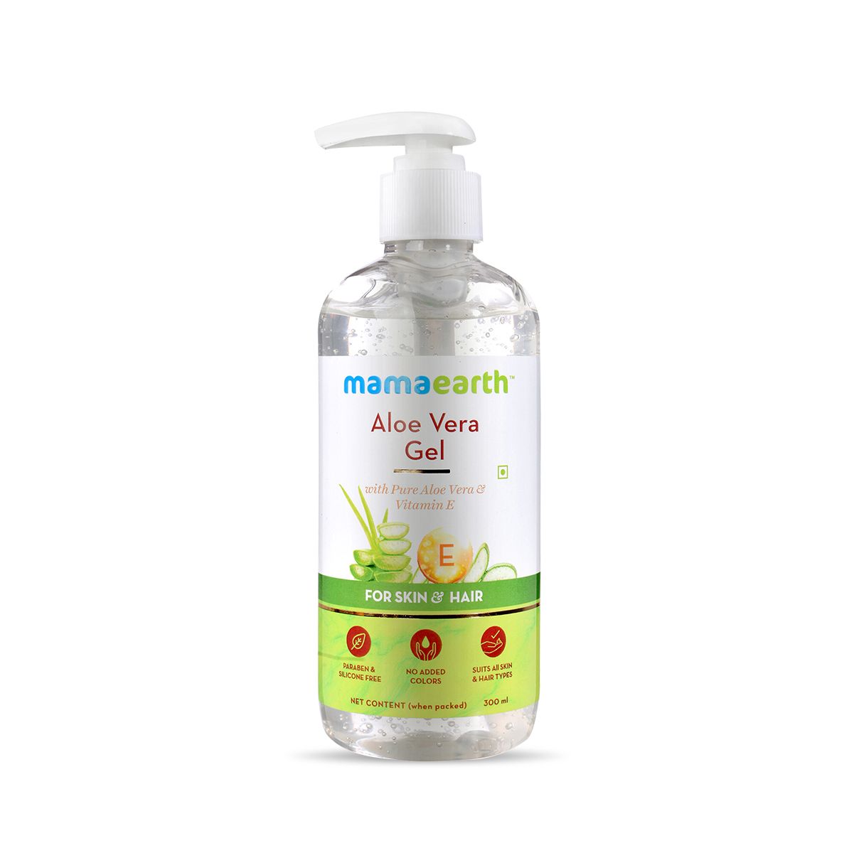 ALOE VERA GEL FOR SKIN AND HAIR - 300ML