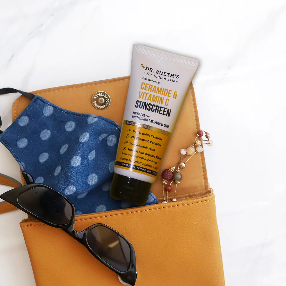 CERAMIDE & VITAMIN C SUNSCREEN 50G