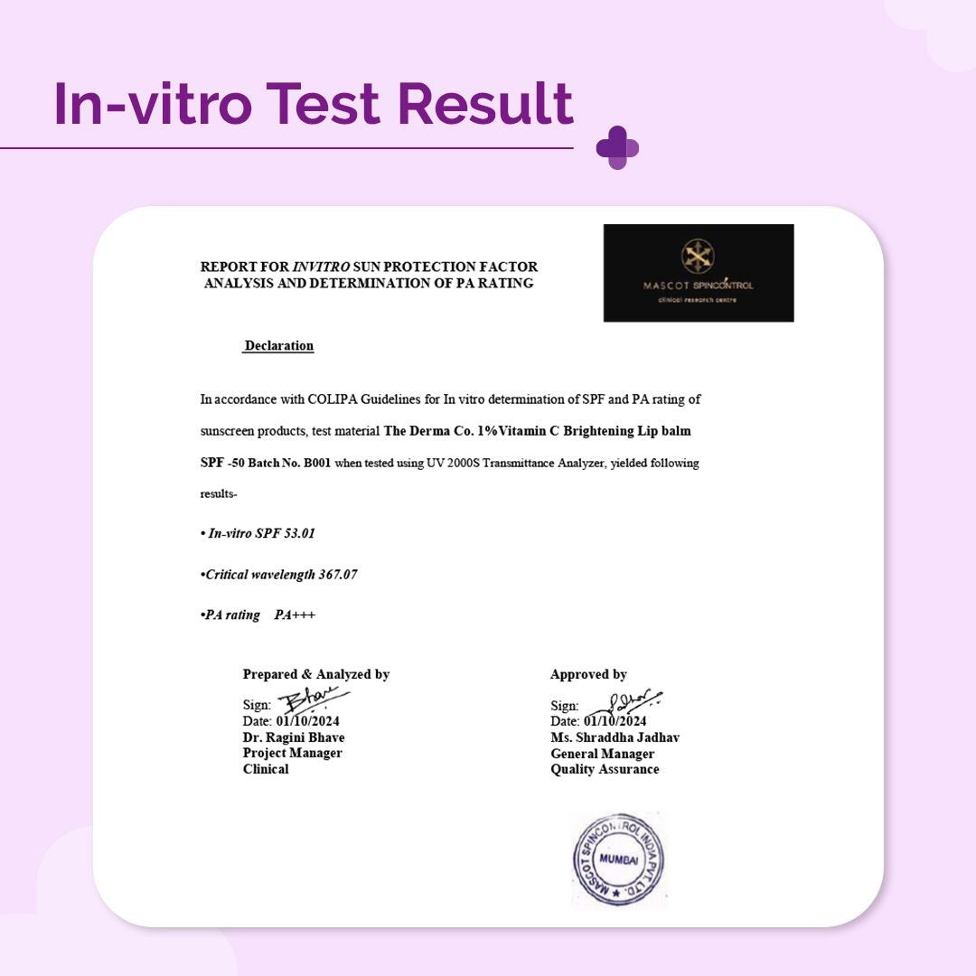 1% VITAMIN C BRIGHTENING LIP BALM - 4.5G