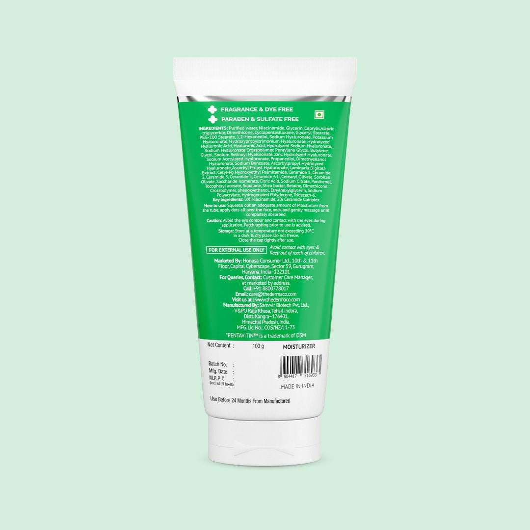 5% NIA-CERAMIDE DAILY HYDRATING MOISTURIZER WITH 5% NIACINAMIDE & 2% CERAMIDE - 100G