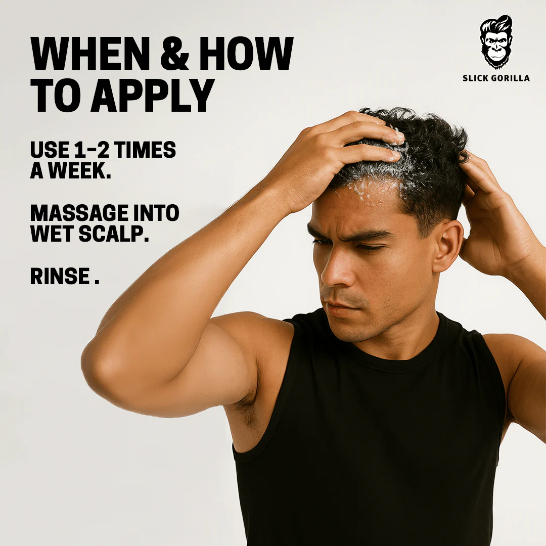 SLICK GORILLA HAIR & SCALP SCRUB