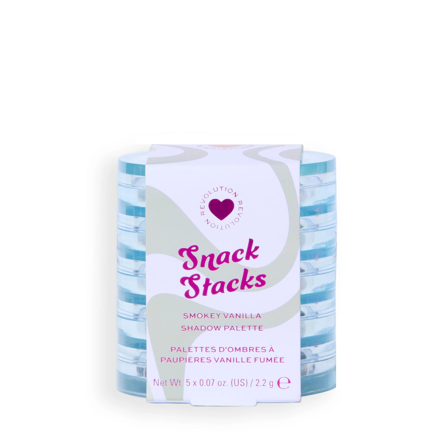 SMOKEY VANILLA I HEART REVOLUTION SNACK STACKS SHADOW PALETTE