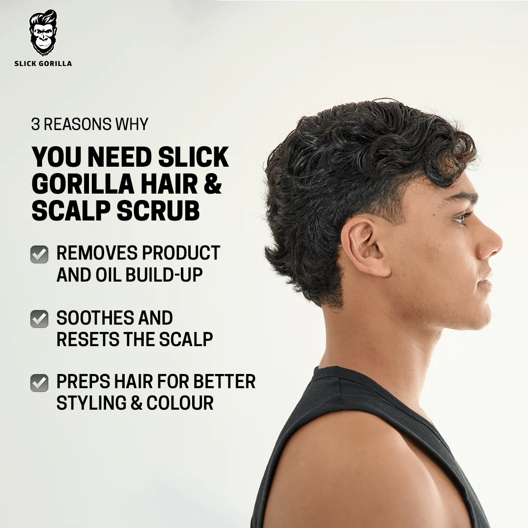 SLICK GORILLA HAIR & SCALP SCRUB