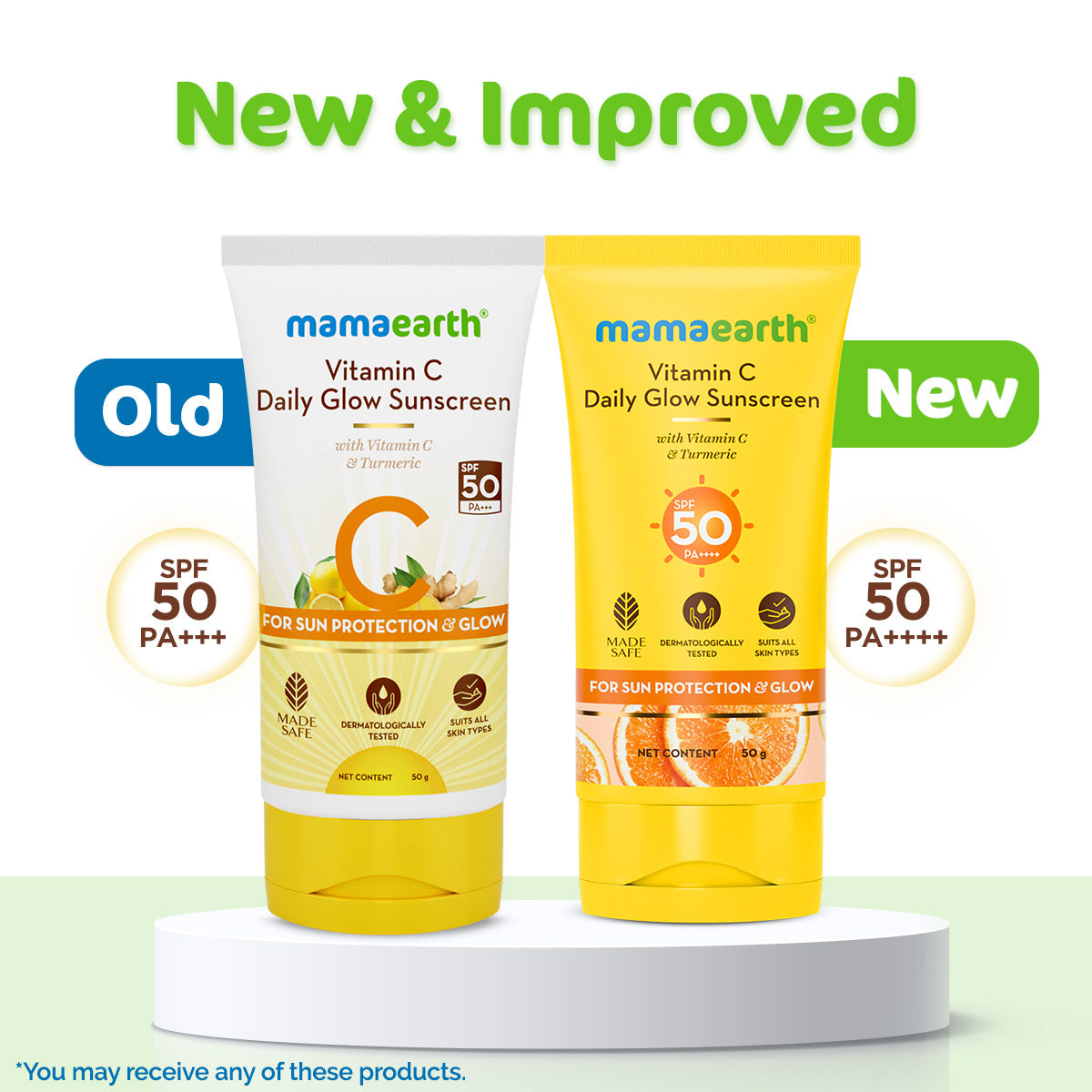 VITAMIN C DAILY GLOW SUNSCREEN WITH FOR SUN PROTECTION & GLOW 80G