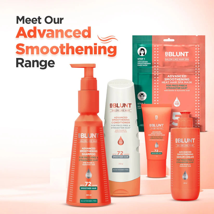 ADVANCED SMOOTHENING CONDITIONER WITH KERATIN & HYALURONIC ACID - 250 G