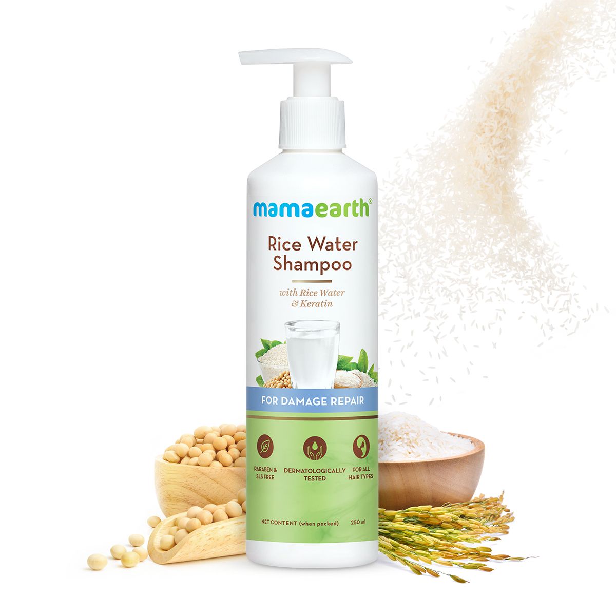 RICE WATER SHAMPOO FOR DAMAGE REPAIR 250ML