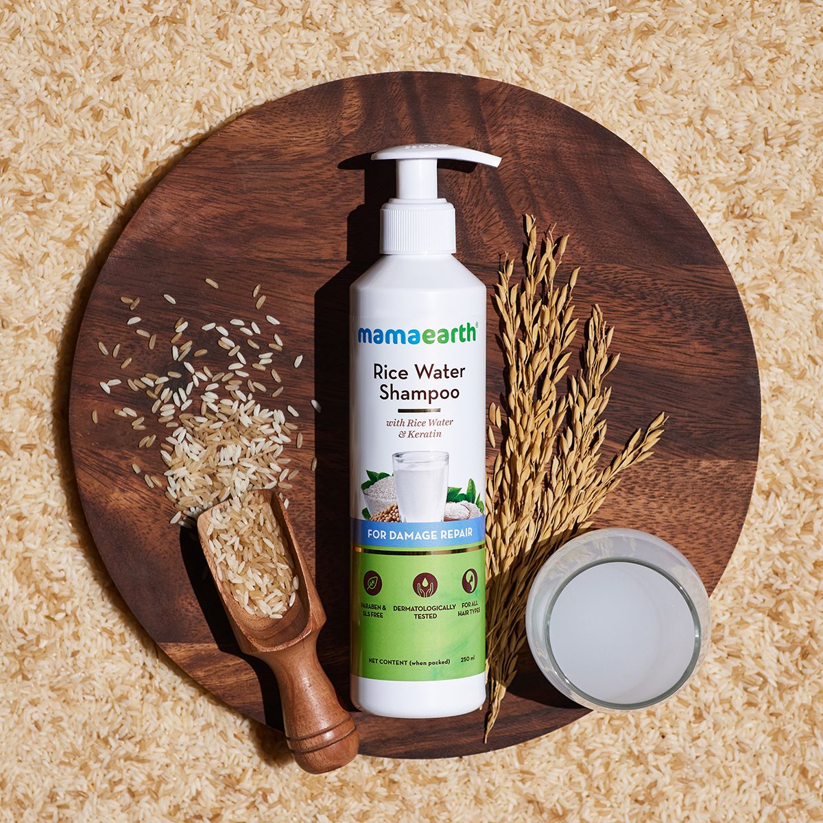RICE WATER SHAMPOO FOR DAMAGE REPAIR 250ML