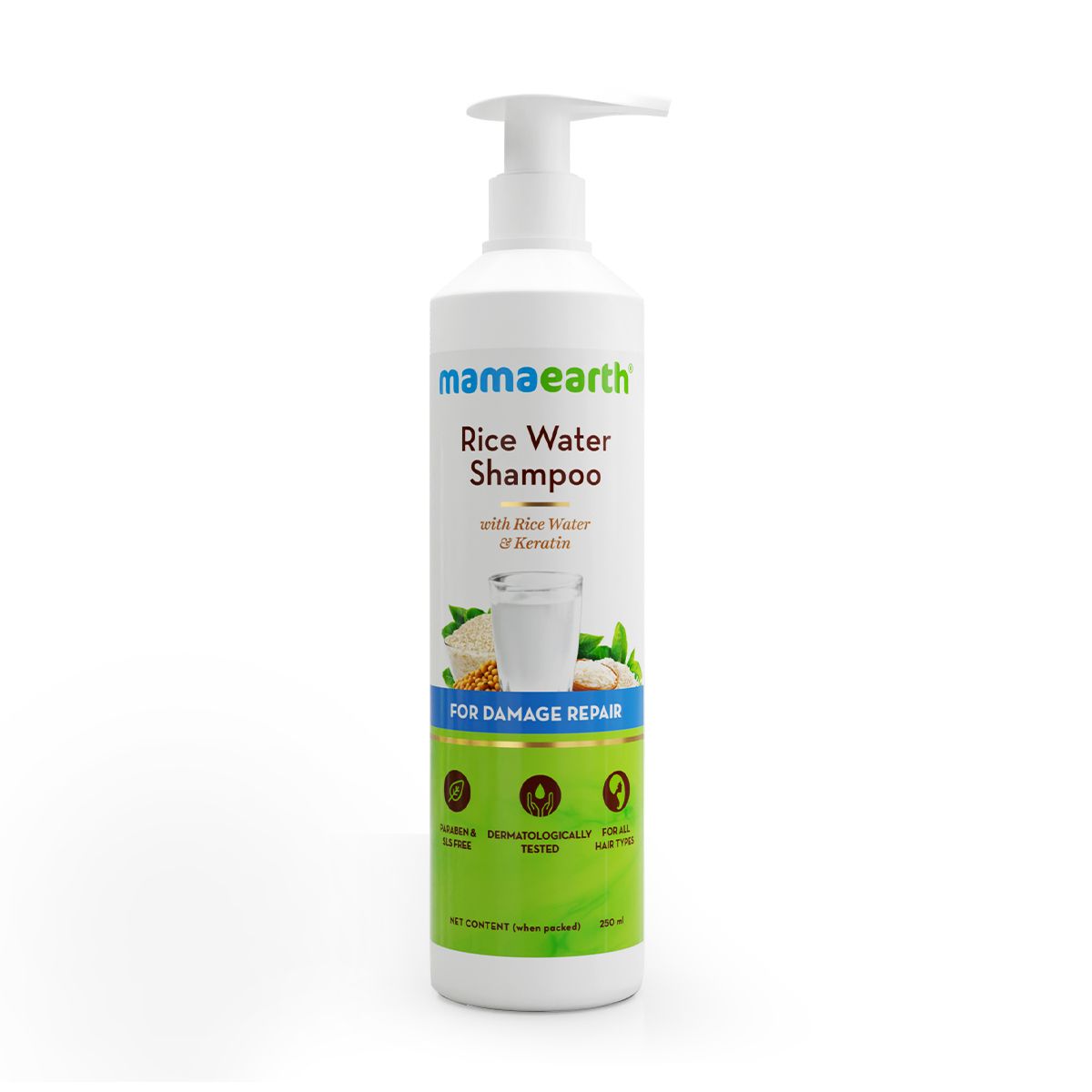 RICE WATER SHAMPOO FOR DAMAGE REPAIR 250ML