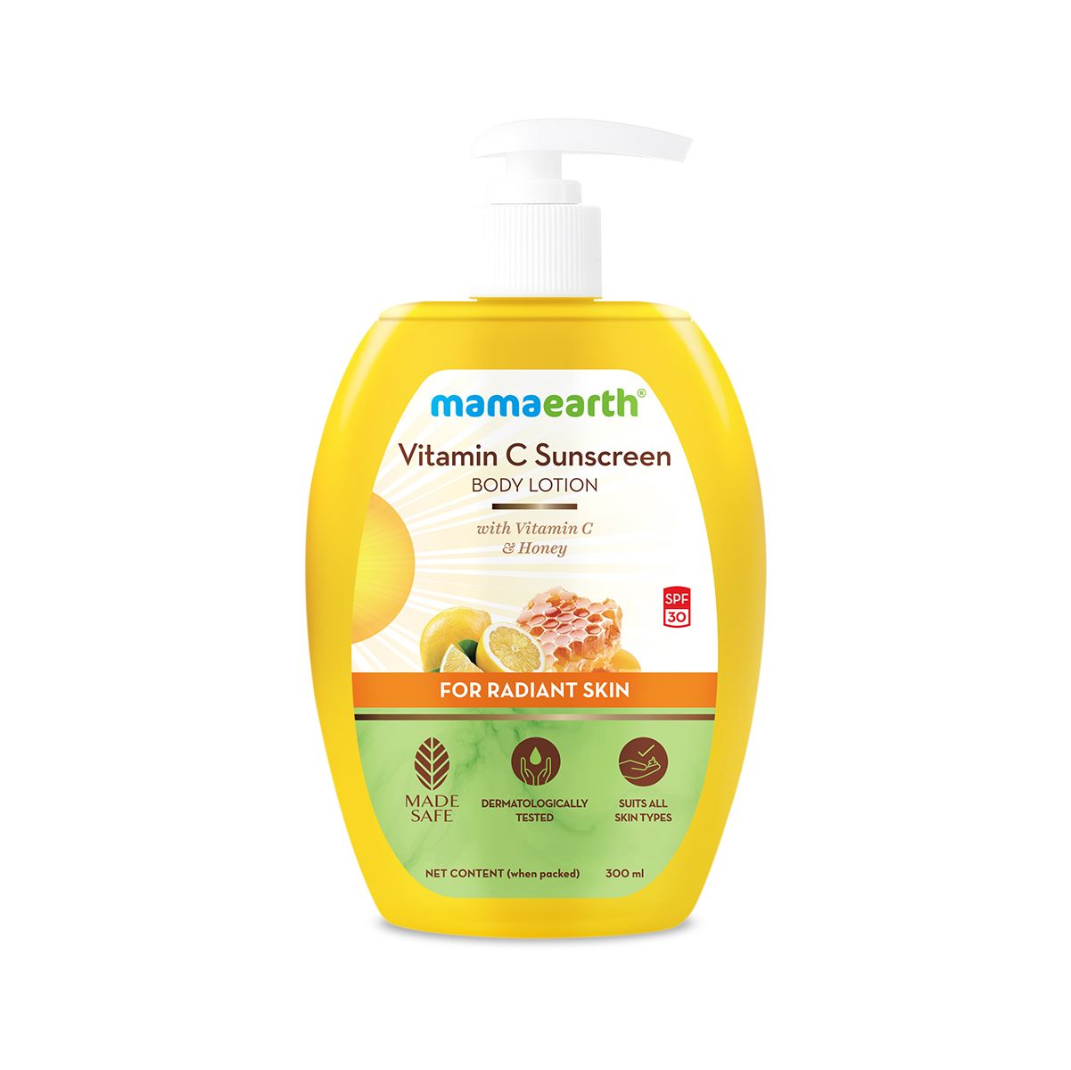 SUNSCREEN BODY LOTION WITH SPF 30 300ML | VITAMIN C