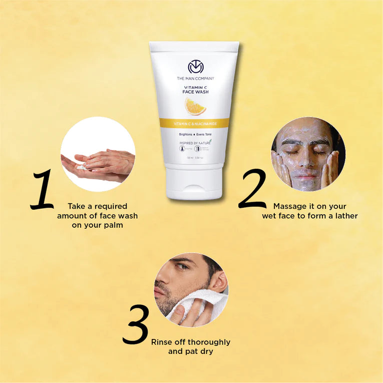 VITAMIN C FACE WASH | VITAMIN C & NIACINAMIDE