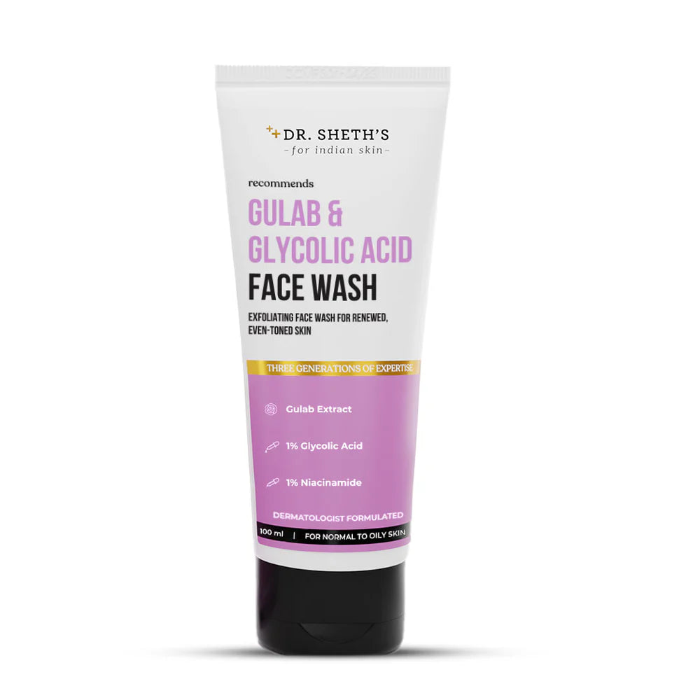 GULAB & GLYCOLIC ACID FACE WASH 100G