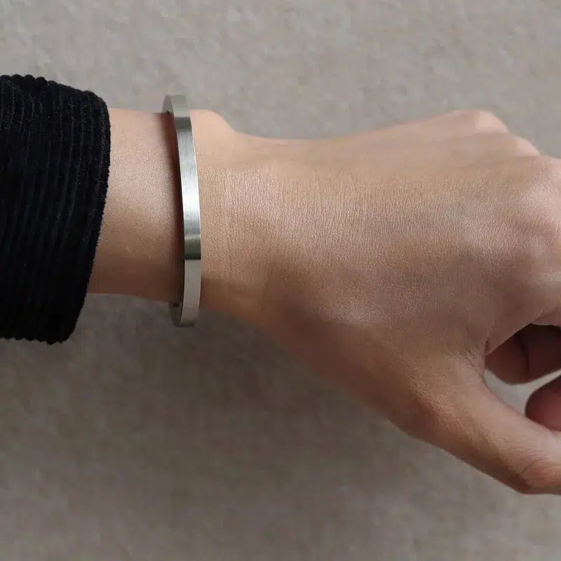 5X5 BANGLE SILVER