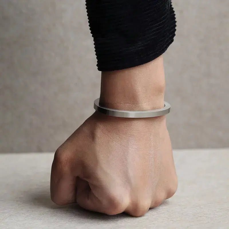 5X5 BANGLE SILVER