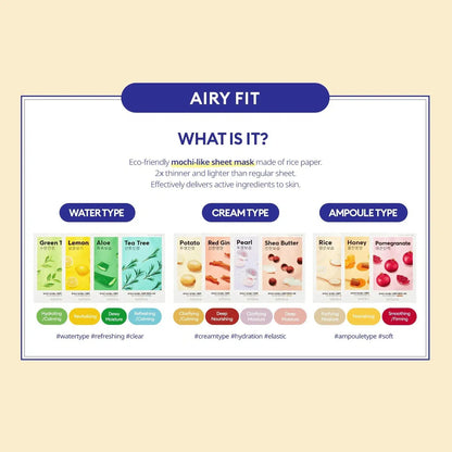 AIRY FIT SHEET MASK [CUCUMBER]