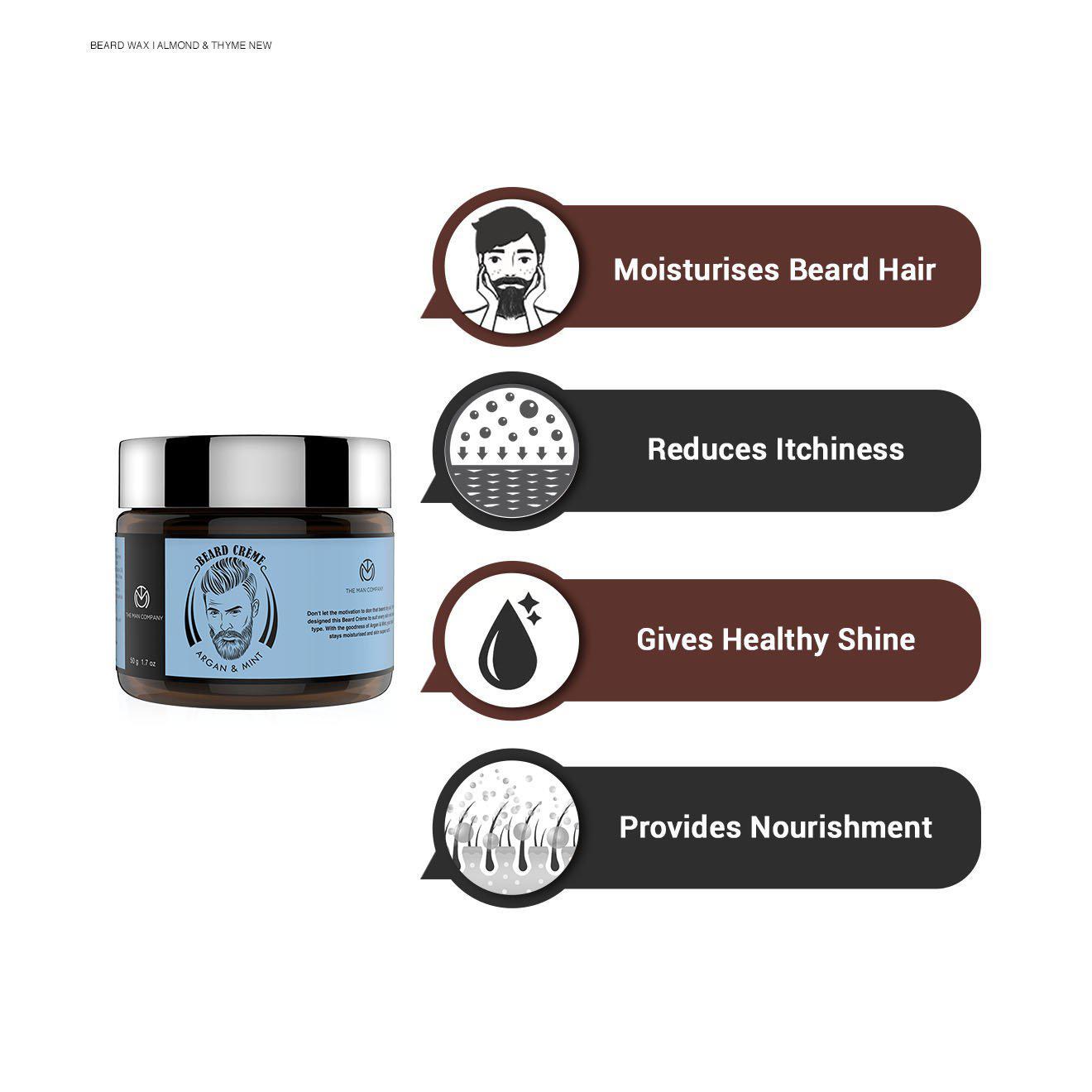 BEARD CREME | ARGAN & MINT 50G