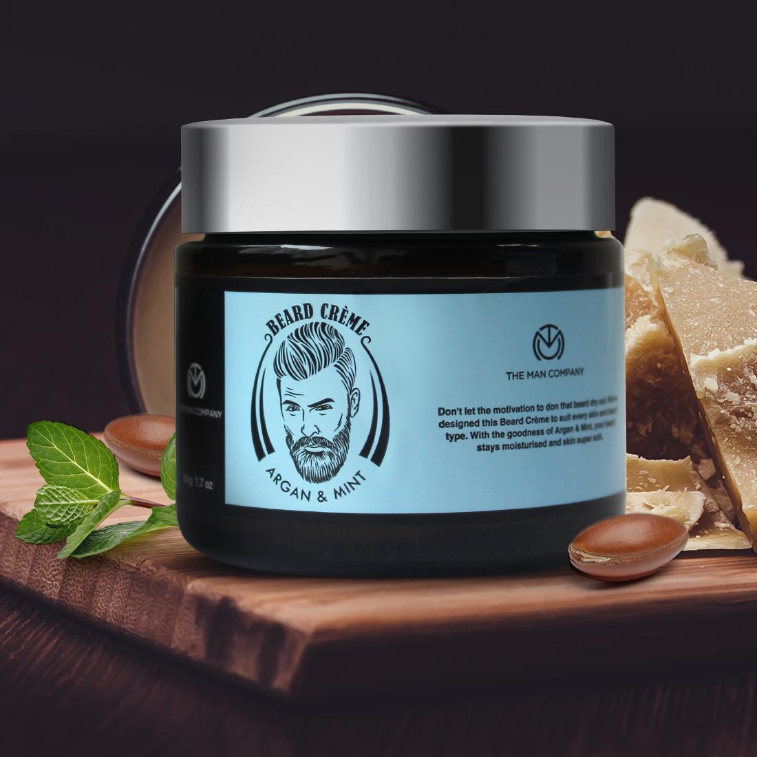 BEARD CREME | ARGAN & MINT 50G