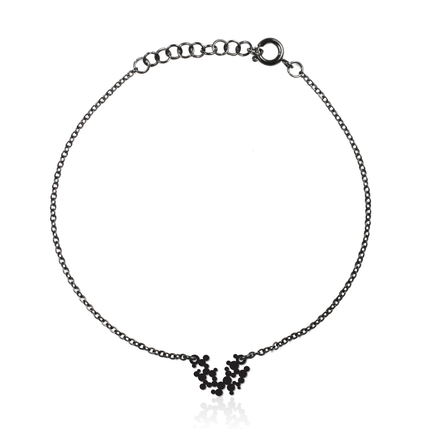 BUBBLE BRACELET EXTRA SMALL BLACK