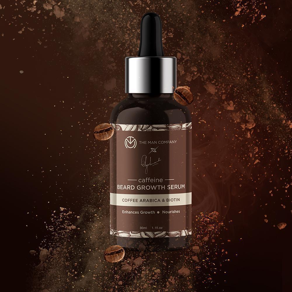 CAFFEINE BEARD GROWTH SERUM | COFFEE ARABICA & BIOTIN 30ML