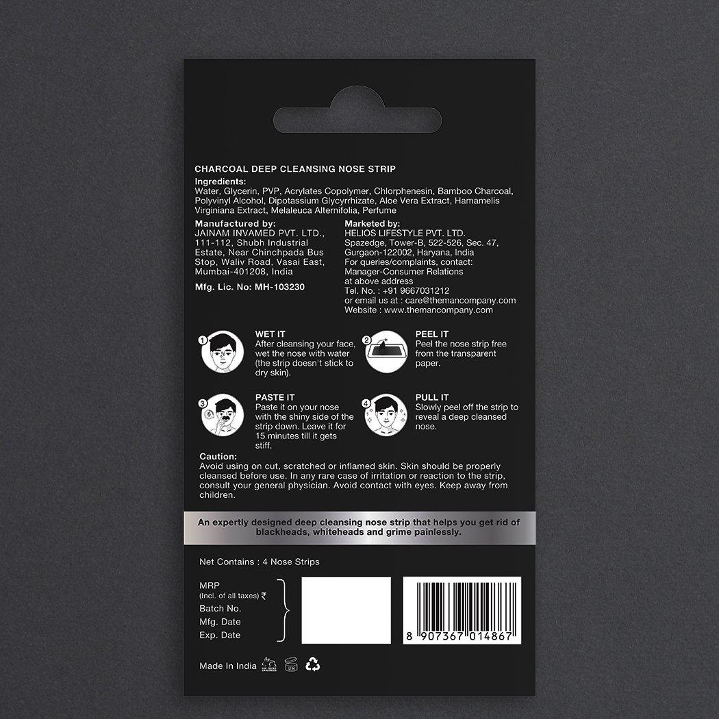 DEEP CLEANSING NOSE STRIP | BAMBOO CHARCOAL & ALOE VERA