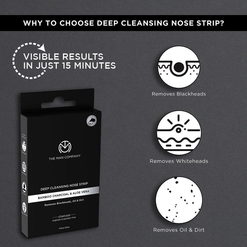 DEEP CLEANSING NOSE STRIP | BAMBOO CHARCOAL & ALOE VERA