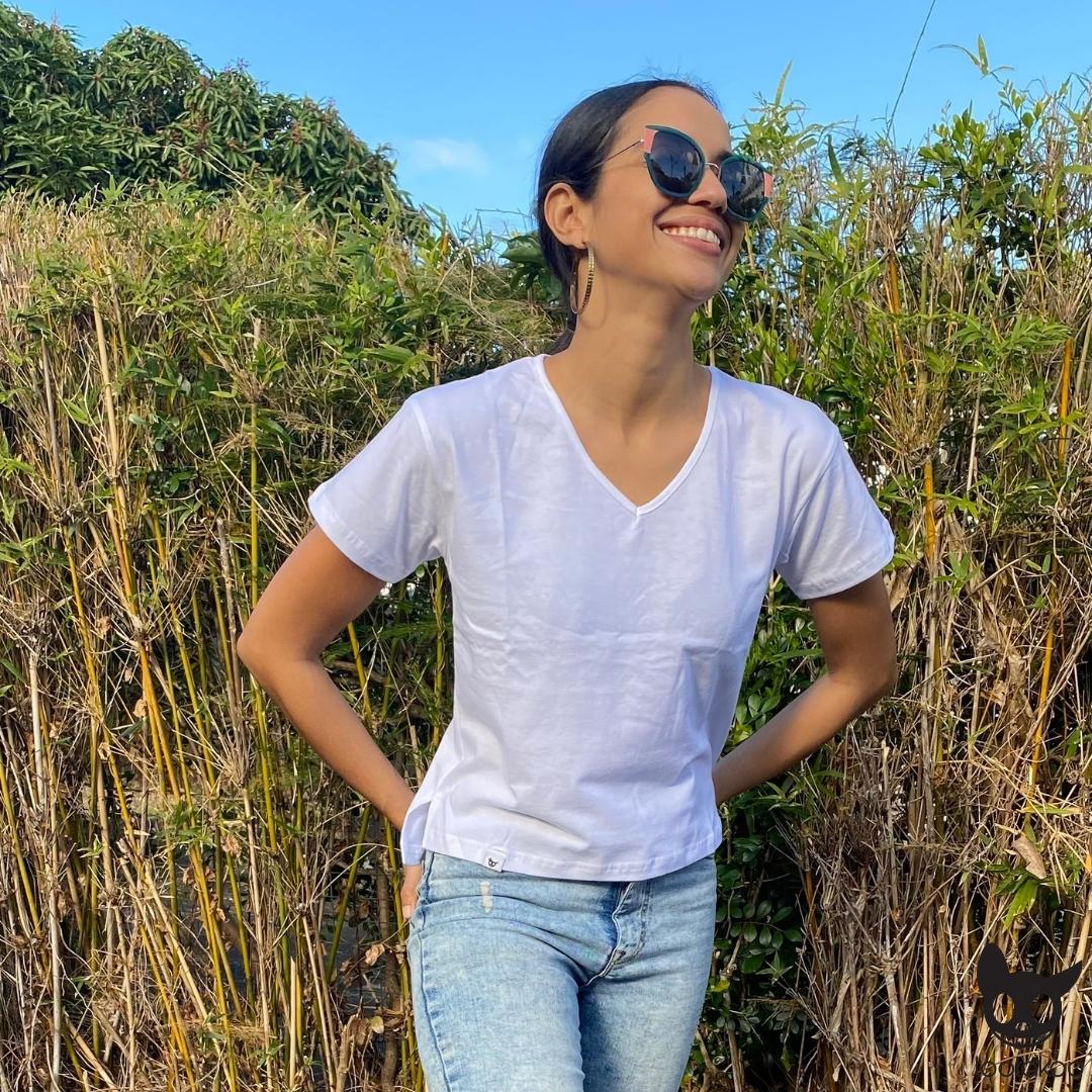 HOOMAN ESSENTIALS (SHE) CROP TOP WHITE