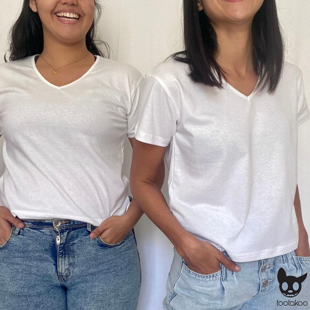 HOOMAN ESSENTIALS (SHE) CROP TOP WHITE