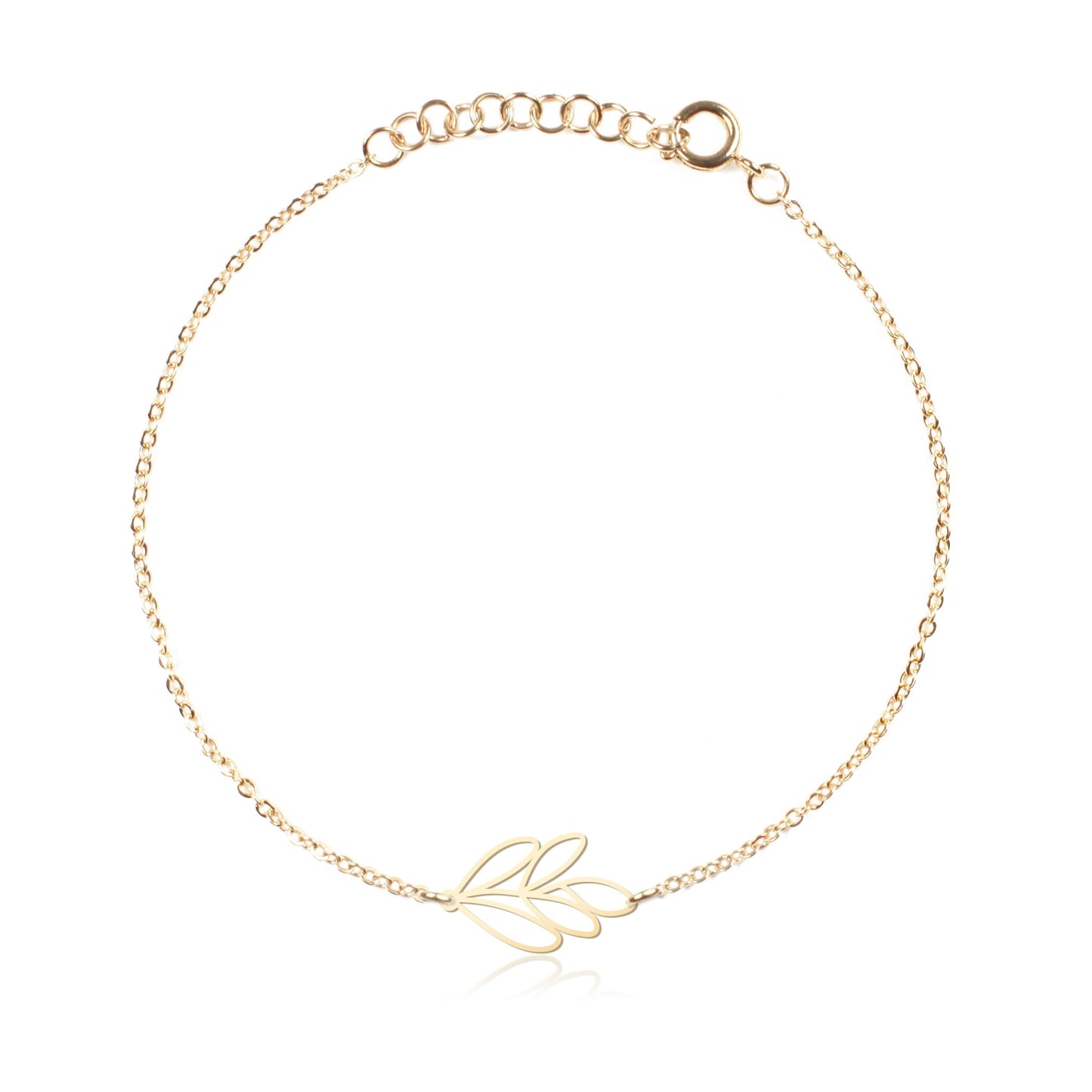 LEAFY BRACELET EXTRA SMALL GOLD