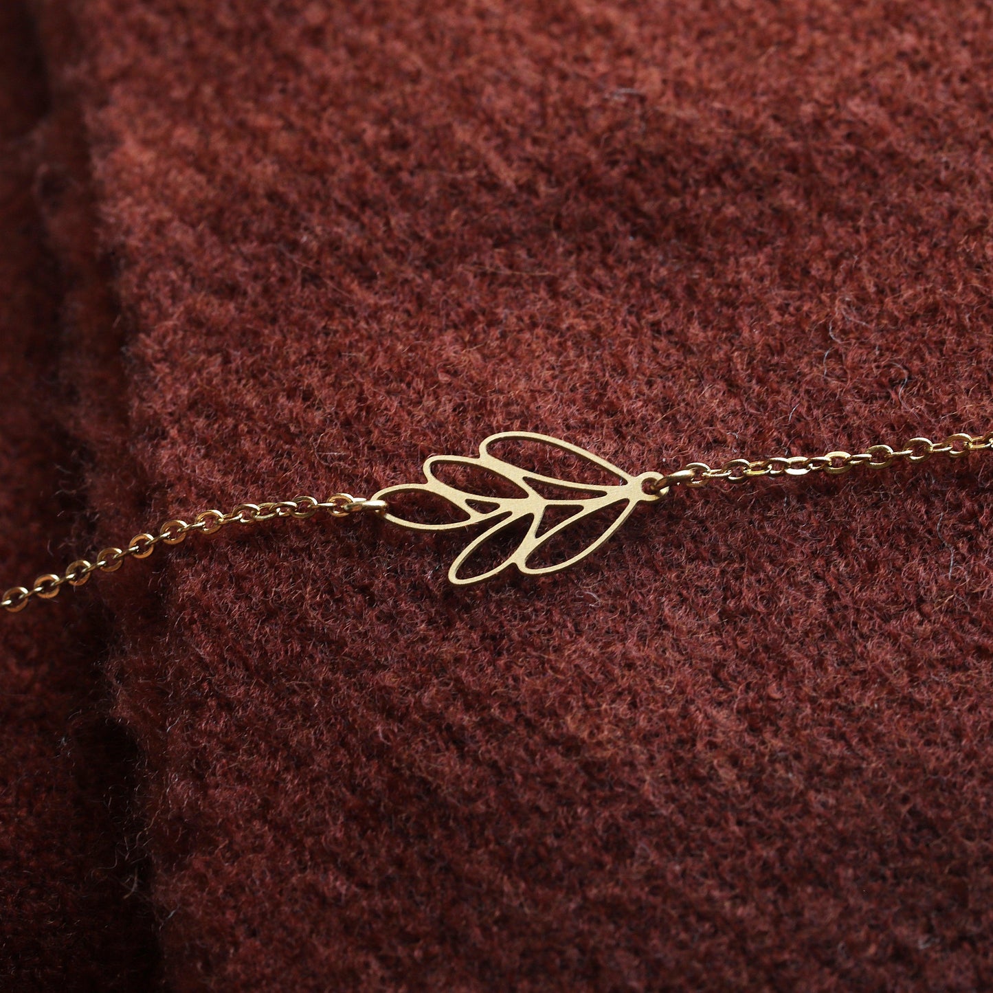 LEAFY BRACELET EXTRA SMALL GOLD