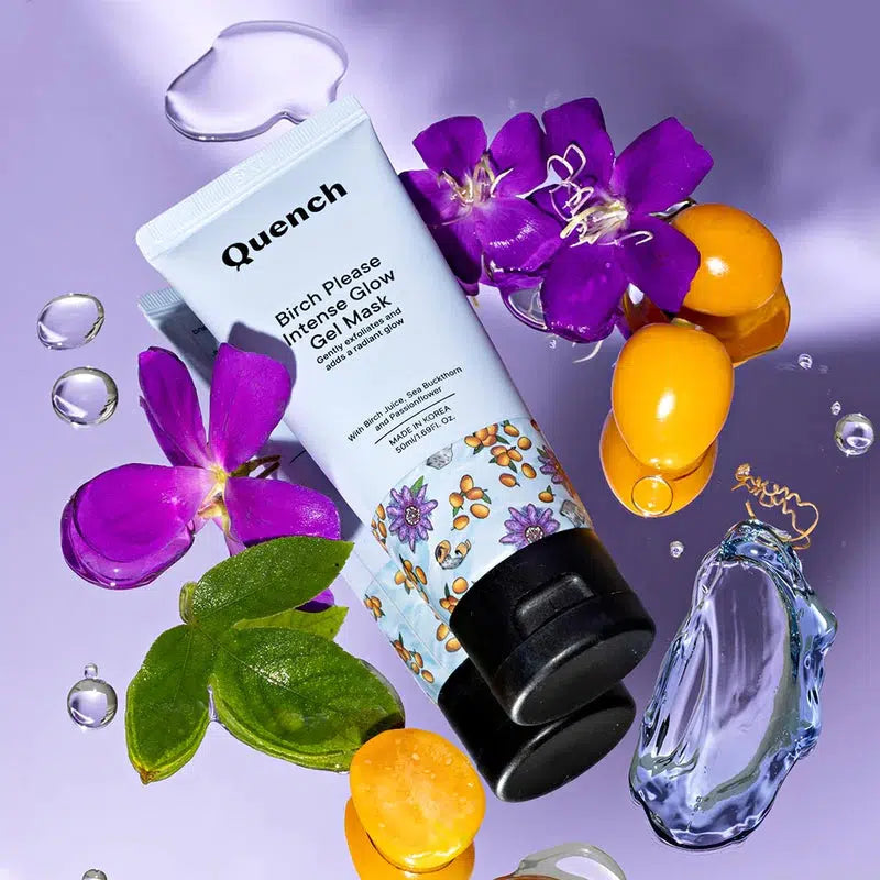 QUENCH BIRCH PLEASE INTENSE GLOW GEL MASK 50ML