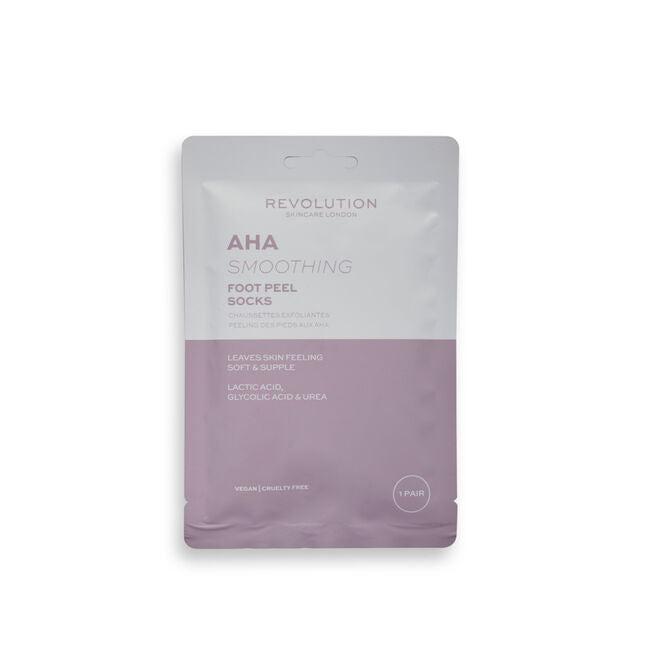 REVOLUTION BODY SKINCARE AHA EXFOLIATING FOOT PEEL SOCKS