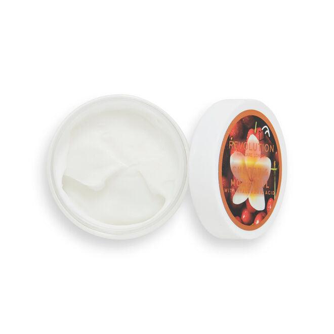 REVOLUTION HAIRCARE SMOOTHING CHERRY + MANOI OIL WITH HYALURONIC ACID HAIR MASK