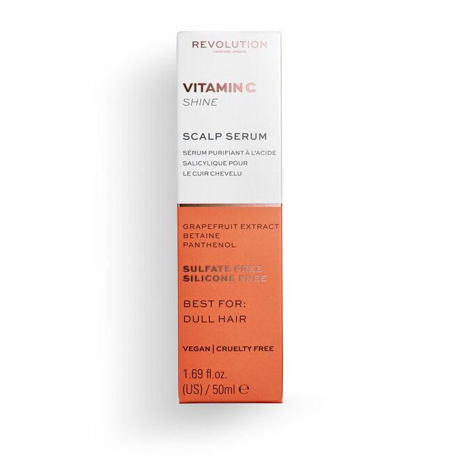 REVOLUTION HAIRCARE VITAMIN C SHINE SCALP SERUM FOR DULL HAIR