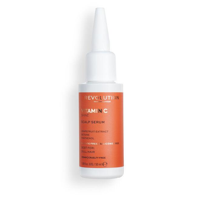 REVOLUTION HAIRCARE VITAMIN C SHINE SCALP SERUM FOR DULL HAIR