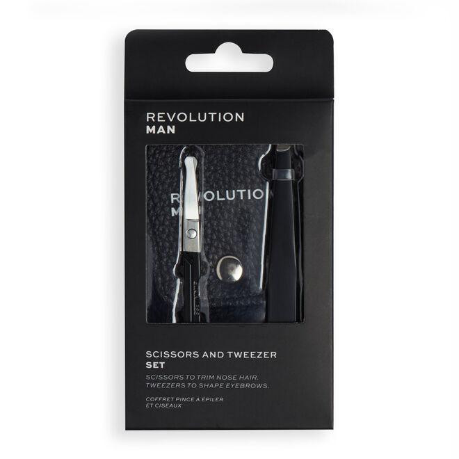 REVOLUTION MAN NOSE SCISSORS & TWEEZER SET