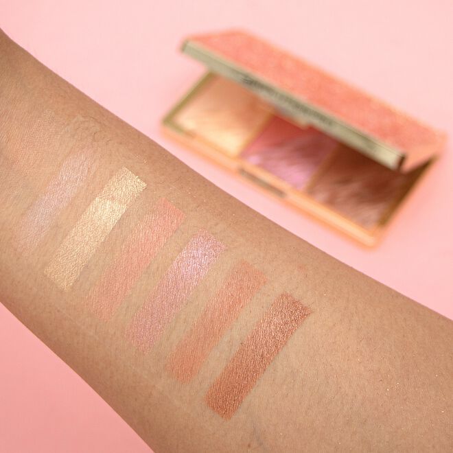 REVOLUTION PRO CRYSTAL LUXE FACE PALETTE ROSE FRESCO
