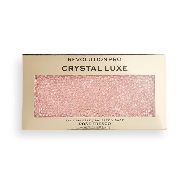 REVOLUTION PRO CRYSTAL LUXE FACE PALETTE ROSE FRESCO