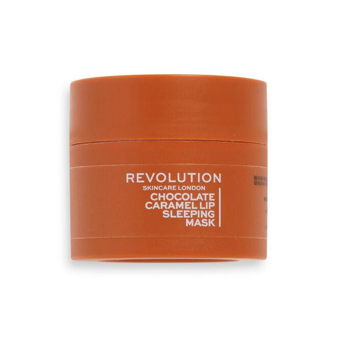 REVOLUTION SKINCARE CHOCOLATE CARAMEL LIP SLEEPING MASK