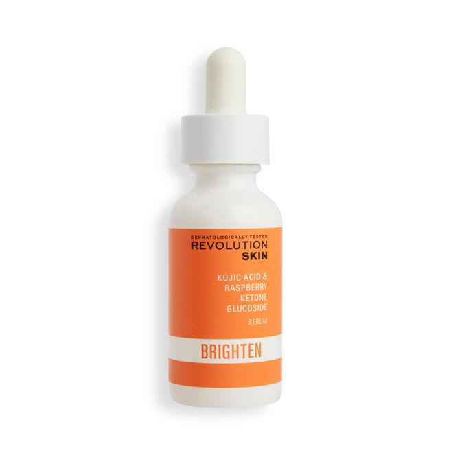 REVOLUTION SKINCARE KOJIC ACID & RASPBERRY KETONE GLUCOSIDE SERUM