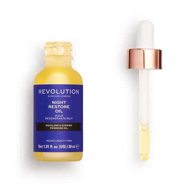 REVOLUTION SKINCARE NIGHT RESTORE OIL
