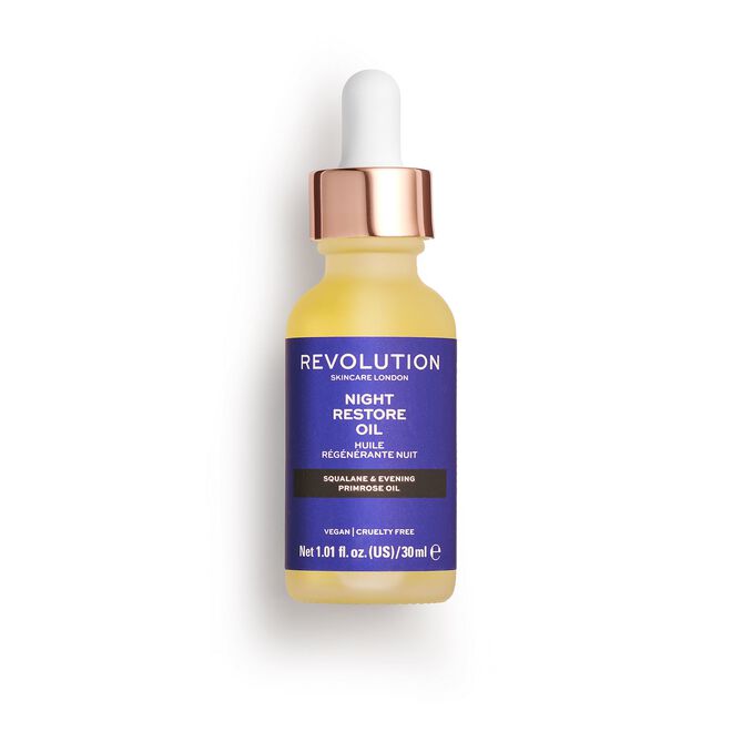 REVOLUTION SKINCARE NIGHT RESTORE OIL