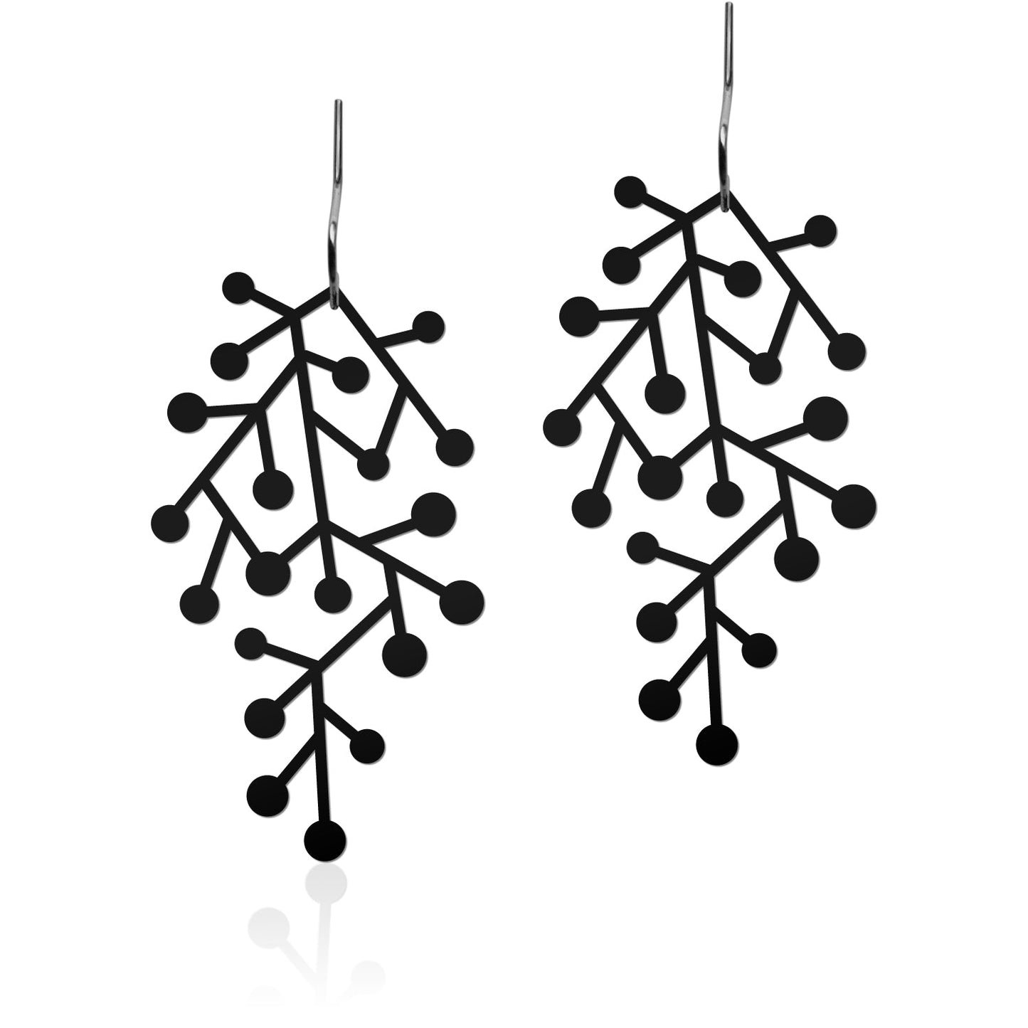 SNOWDAYS EARRINGS SMALL BLACK